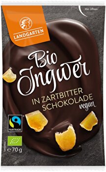 Landgarten - Ingwer in Zartbitterschokolade