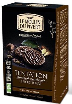 Le Moulin du Pivert - Chai-Gewürzkekse mit Zartbitterschokolade