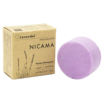 NICAMA - Festes Shampoo Lavendel