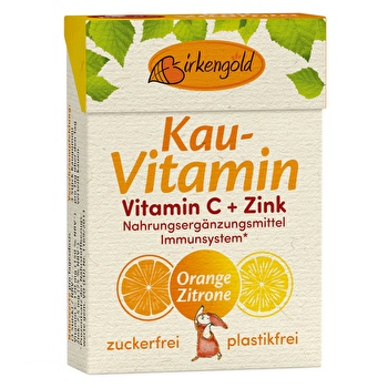 Birkengold - Kau-Vitamin C + Zink