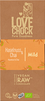 Lovechock - Tafel °Haselnuss & Chai°