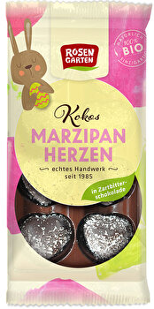 Rosengarten - Kokos Marzipan Herzen