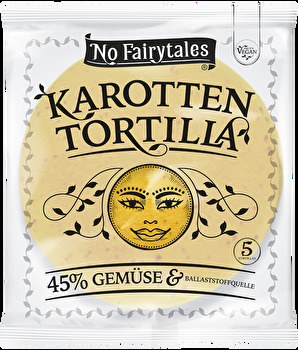 No Fairytales - Karotten Tortillas (5x40g)