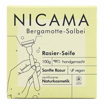 NICAMA - Rasierseife Bergamotte-Salbei