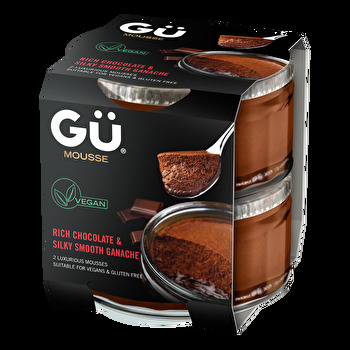 Gü Puds - Chocolate Mousse with Ganache (2x70g)