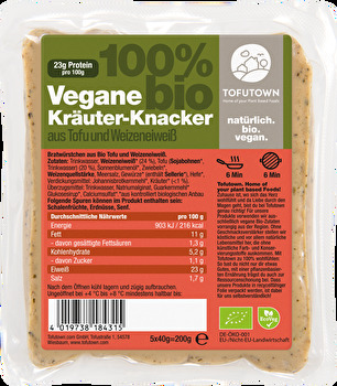TOFUTOWN - vegane Kräuter Knacker
