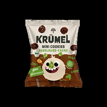 KRÜMEL - Mini Monster Cookies Haselnuss Kakao