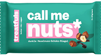 treatfuls - Dunkler Haselnussriegel °call me nuts°
