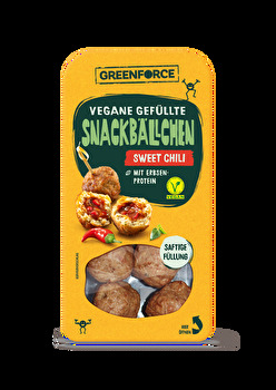 GREENFORCE - Vegane Snackbällchen Sweet Chili
