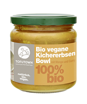 TOFUTOWN - Vegane Kichererbsen Bowl, bio