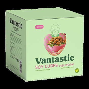 Vantastic Foods - Soja Würfel - soy cubes 7kg