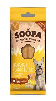 Soopa - Kauknochen Banana & Peanut Butter