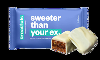 treatfuls - Weiße Kokos Mandel Riegel