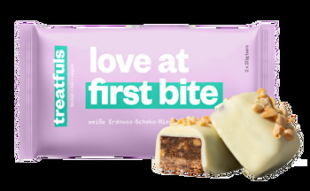 treatfuls - Weiße salzige Erdnuss Riegel