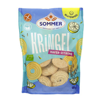 Sommer - Glutenfreie Hafer-Zitronen-Kringel