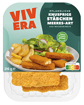 Vivera - Vegane Knusprige Stäbchen Meeres-Art - Neue Rezeptur!