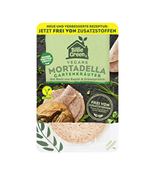 Billie Green - vegane Mortadella mit Kräutern - verbesserte Rezeptur!