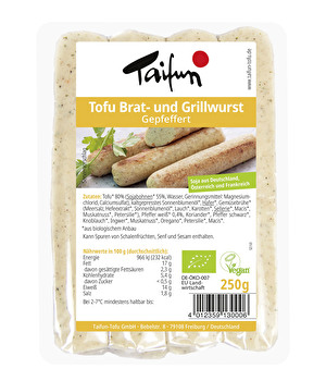 Taifun - Tofu Brat- und Grillwurst Gepfeffert (ehem. Grillknacker)