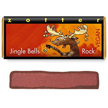 Zotter - °Jingle Bells Rock° Marzipan & Rotwein (alkoholisch)