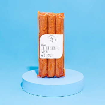 Die Vegane Fleischerei - Keine Chili-Keese Bratwurst