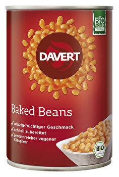 Davert - Baked Beans Weiße Bohnen in Tomatensauce