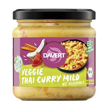 Davert - Veggie Thai Curry Mild - Fertiggericht