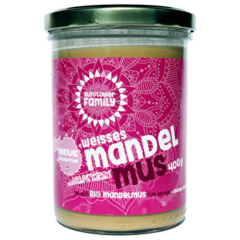 Sunflower Family - sunflowerFamily Bio Mandelmus weiß