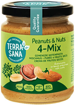 Terrasana - 4-Mix Mischmus mit Erdnüssen - Peanuts & Nuts 4-Mix