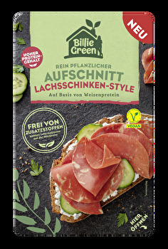 Billie Green - Veganer Aufschnitt Lachsschinken-Style