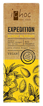 iChoc - °Sunny Almond° Dunkle Mandel Nougat & Crisp