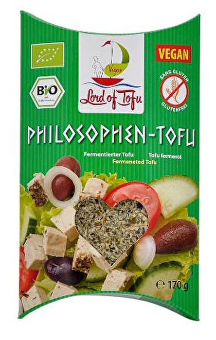 Der Philosophen Tofu von Lord of Tofu kommt als Tofu mit Kräutern daher - original nach griechischem Vorbild!