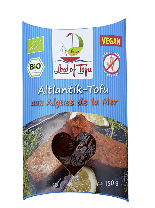 Das Atlantik Tofu von Lord of Tofu ist die ideale Fischalternative zum Grillen oder Braten für alle Liebhaber des Lachs!