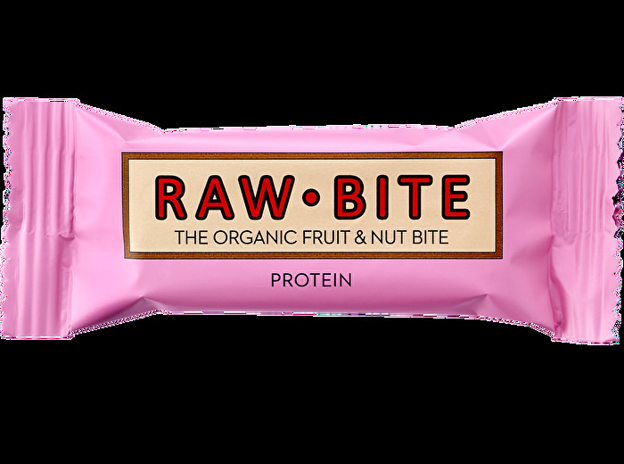 Die köstlichen Raw Bite Protein Riegel kommen von der gleichnamigen Firma aus Dänemark.