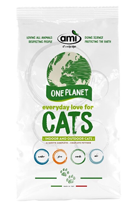 AMI Cat ist ein Alleinfuttermittel für Katzen im 300-Gramm-Probierpack.