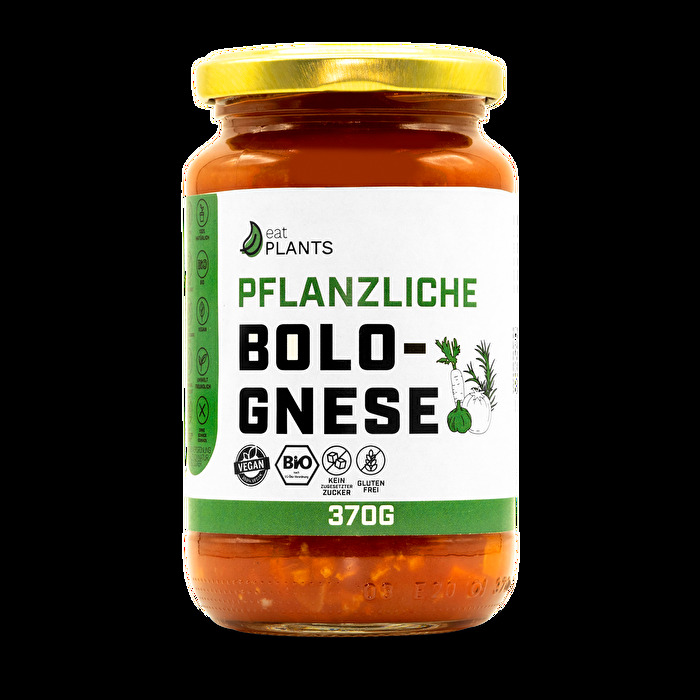 Die Bolognese von eatPLANTS beinhaltet nur hochwertige Zutaten aus der Region und aus biologischem Anbau.