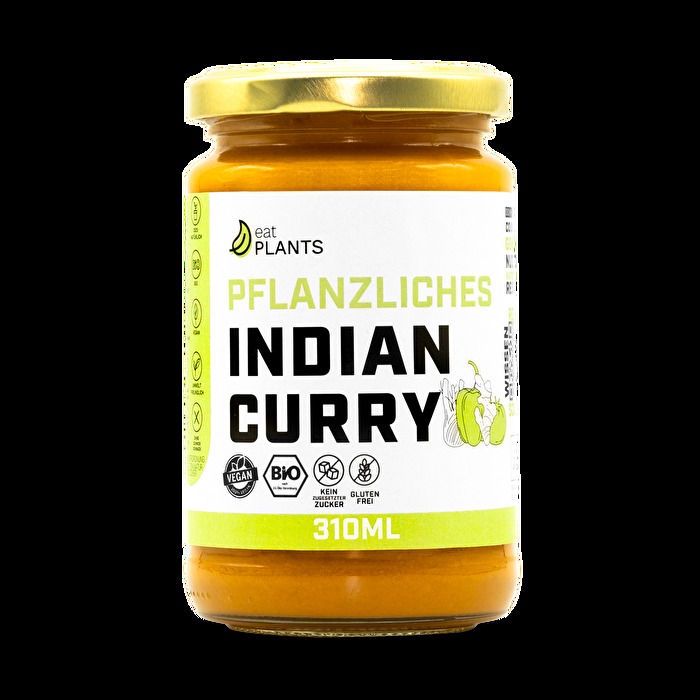 Das Indian Curry von eatPLANTS bringt dir die orientalische Küche nach Hause und zwar zum easy selber zubereiten.