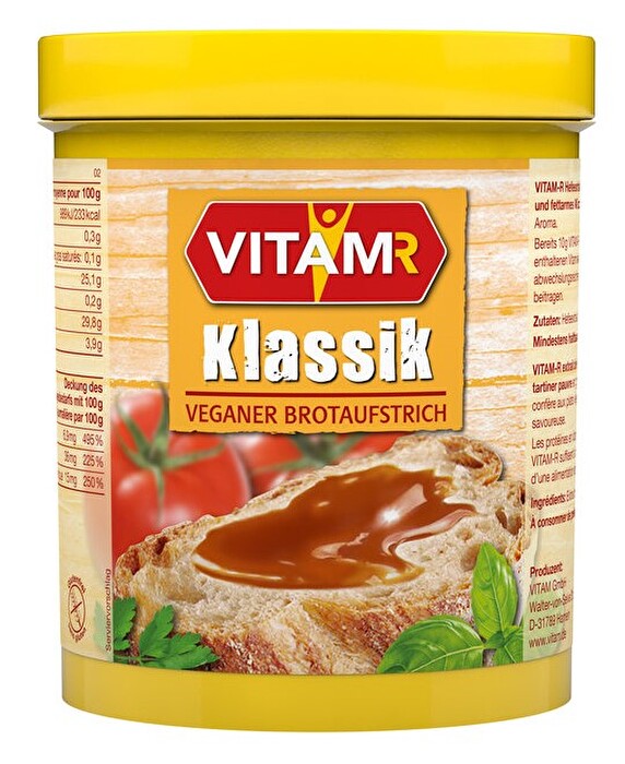 Das VITAM-R Hefeextrakt von VITAM im 1kg-Sparpack ist Würzmittel, Saucenfond und Brotaufstrich in einem.
