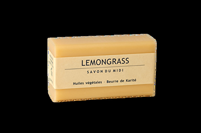 Die traditionlle Bio-Seife mit Sheabutter °Zitronengras° von Savon du Midi wird in der Provence in Frankreich hergestellt und ist ECOCERT Greenlife zertifiziert.