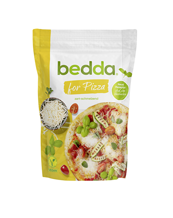 Die for Pizza von Bedda ist die leckere vegane Alternative zu Reibekäse.