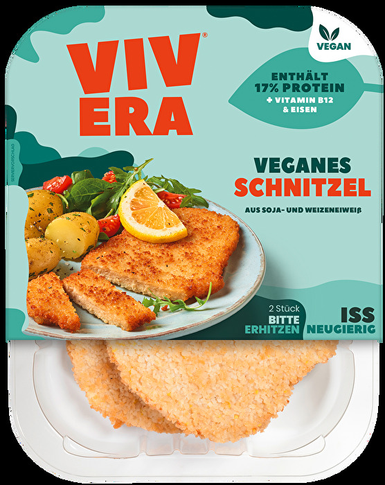 Mit dem veganen Schnitzel von Vivera kannst du das beliebte Gericht jetzt problemlos veganisieren und zwar ganz ohne Geschmacksverlust.
