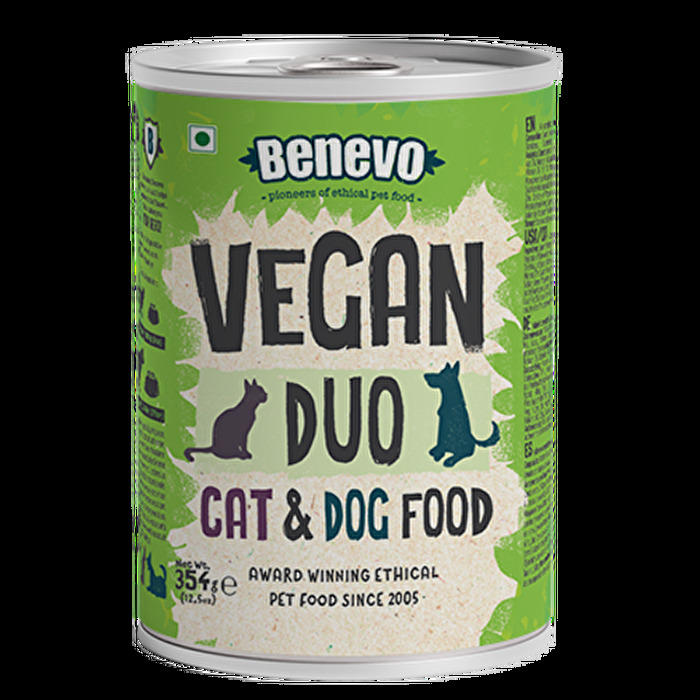 Benevo Duo - das vegane Nassfutter für Hunde und Katzen!