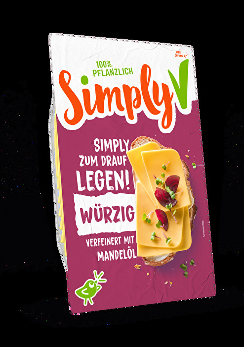 Von den würzigen veganen Scheiben von Simply V kann man gar nicht genug bekommen!