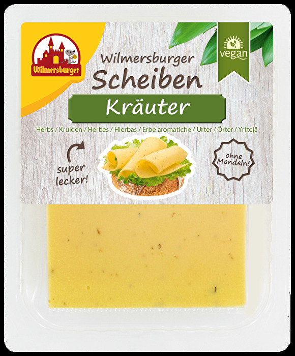 Wilmersburger Scheiben Kräuter überzeugen mit einem Geschmack und einer Konsistenz, die klassischen Brotbelägen in nichts nachstehen.