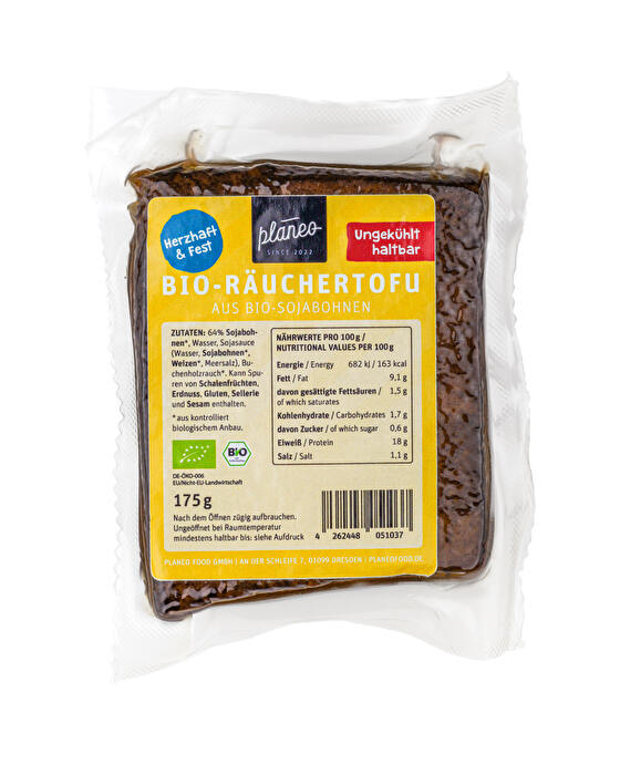 Der BIO Räuchertofu ungekühlt von planeo günstig bei kokku im Veganshop bestellen.