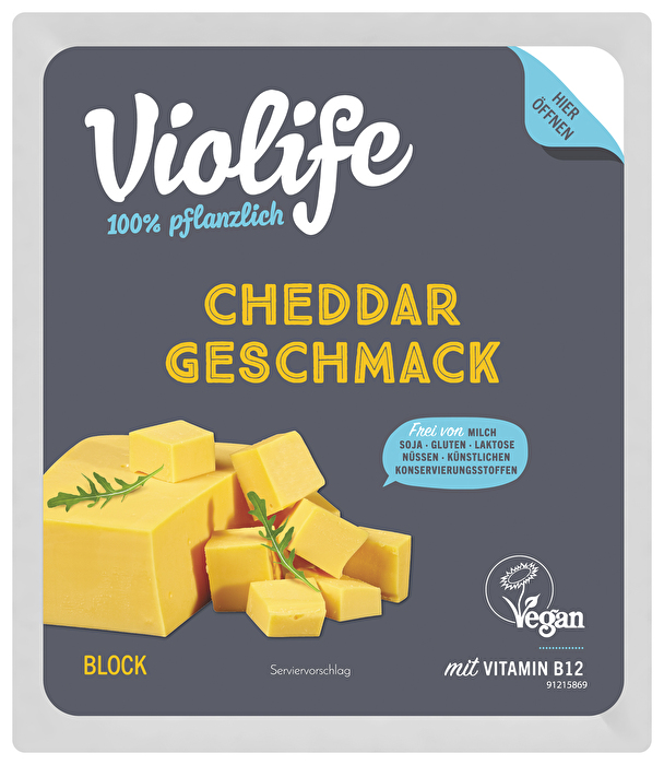 Zugegeben, Cheddar hat schon etwas Besonderes! Violife hat jetzt eine vollkommen gleichwertige Alternative am Start!