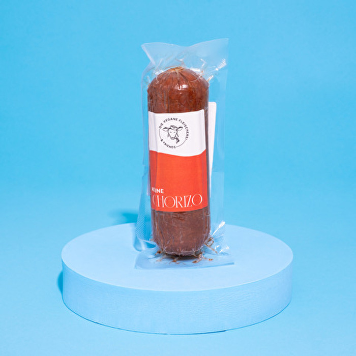 Keine Chorizo von Die vegane Fleischerei ist eine sehr schmackhafte Chorizo-Alternative mit einem guten Anteil an Gewürzen.