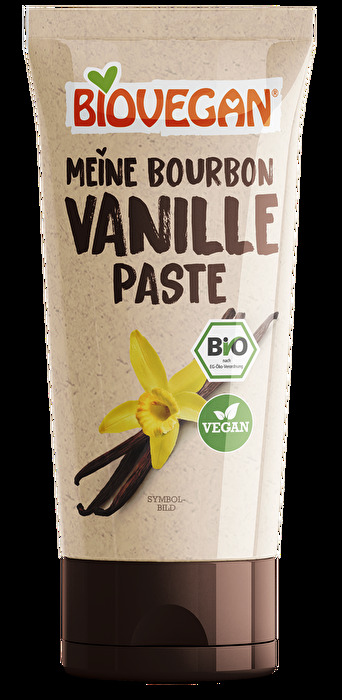 Die Bourbon Vanille Paste von Biovegan bringt den vollen Geschmack echter Vanilleschoten direkt in deine Küche.