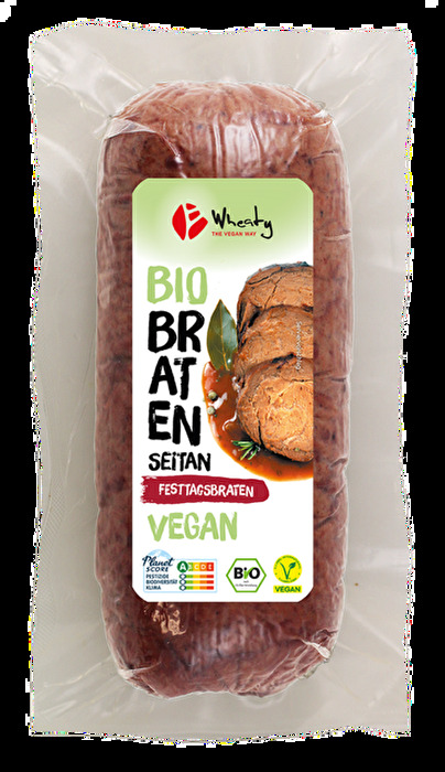Mit dem veganen Festtagsbraten von Wheaty gelingt Dir dein veganer Festschmaus garantiert!