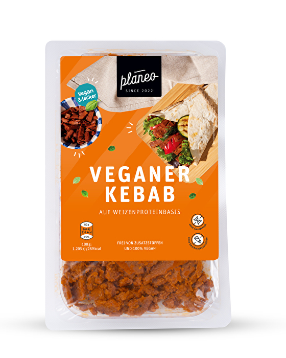 Der Vegane Kebab von planeo ist wirklich leicht zuzubereiten.
