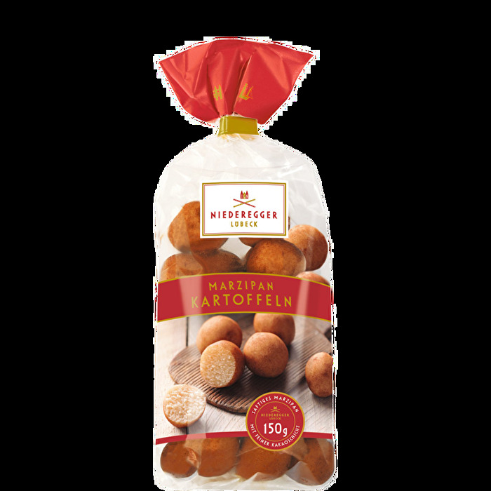 Die Marzipankartoffeln von Niederegger beweisen immer wieder, dass reiner Marzipan Geschmack bereits Genuss genug ist.